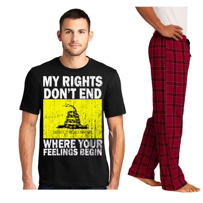 My Rights Don't End Where Your Feelings Begin Pajama Set