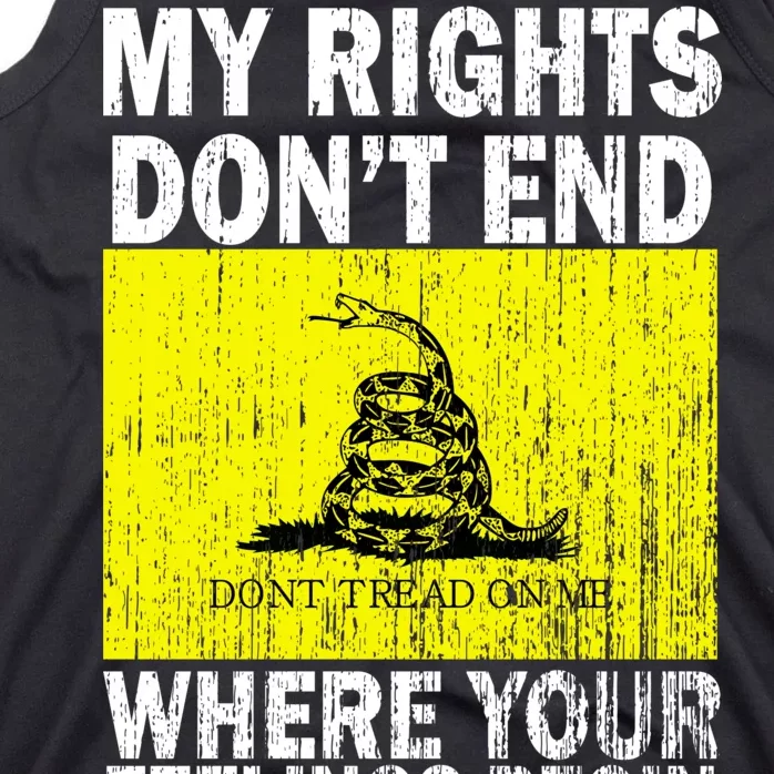 My Rights Don't End Where Your Feelings Begin Tank Top