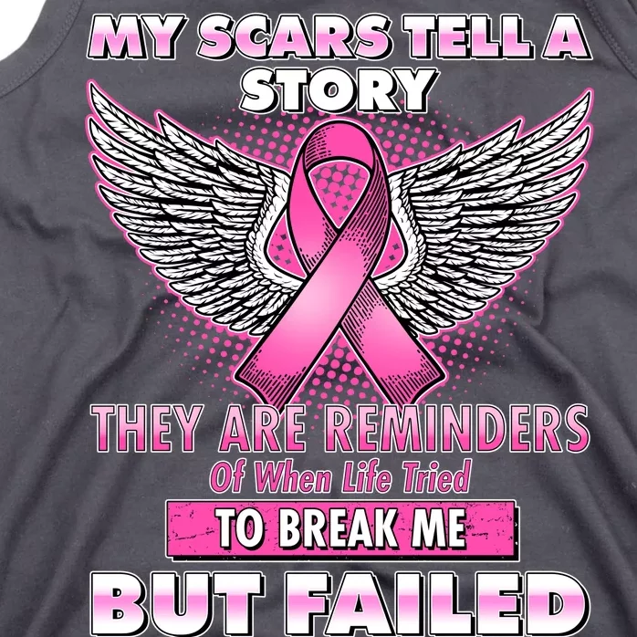 My Scars Tell A Story Breast Cancer Awareness Tank Top