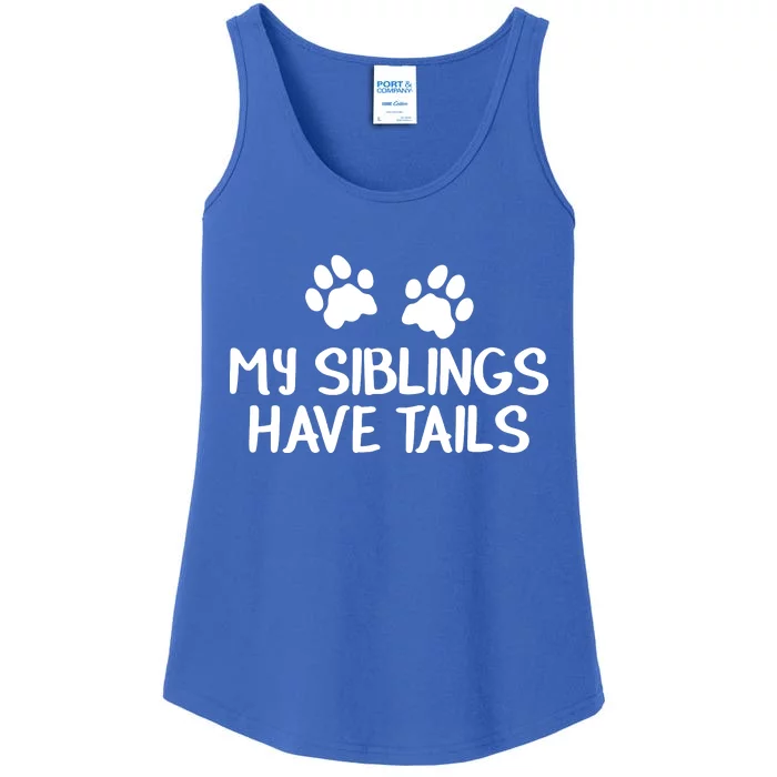 My Siblings Have Tails Ladies Essential Tank