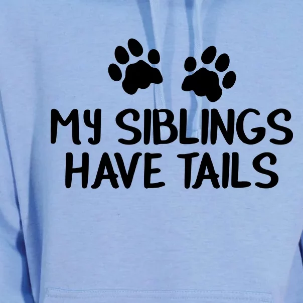 My Siblings Have Tails Unisex Surf Hoodie