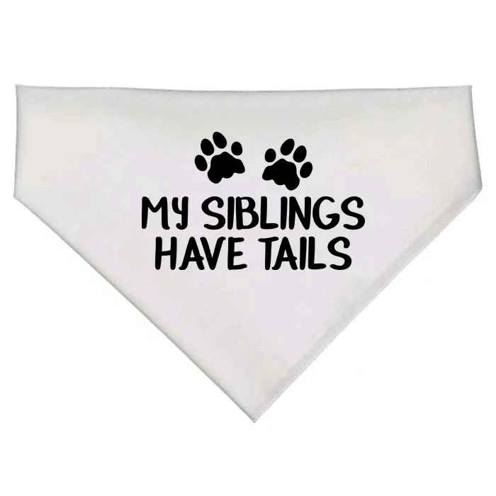 My Siblings Have Tails USA-Made Doggie Bandana