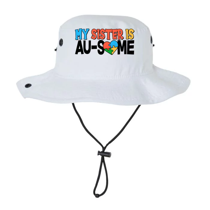 My Sister Is AU-SOME Autism Awareness Legacy Cool Fit Booney Bucket Hat