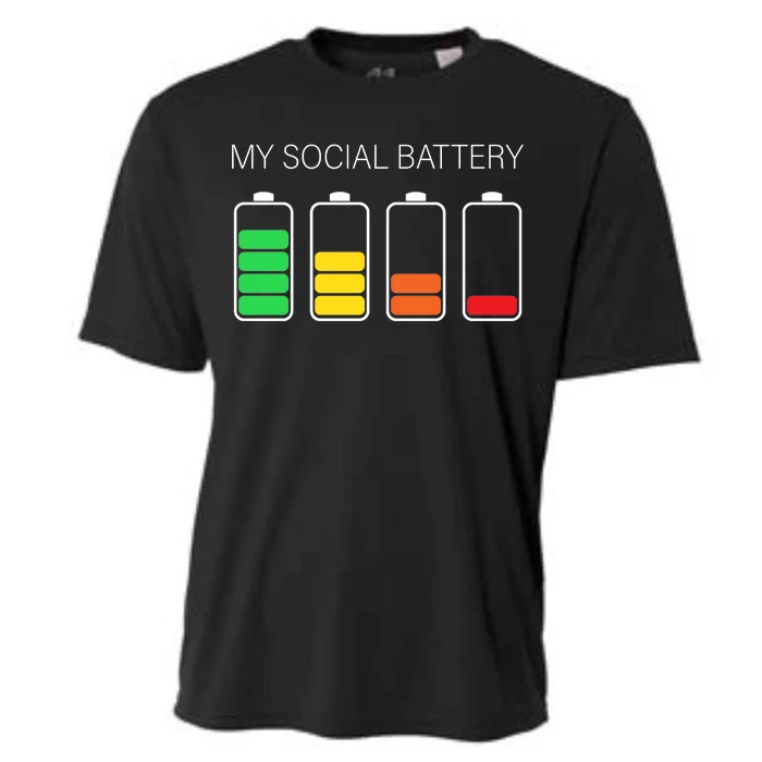 My Social Battery Cooling Performance Crew T-Shirt