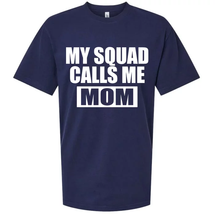 MY Squad Calls Me Mom Sueded Cloud Jersey T-Shirt