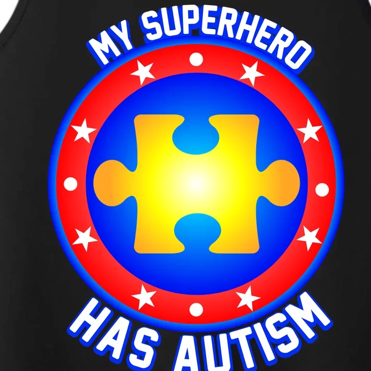 My Superhero Has Autism Performance Tank