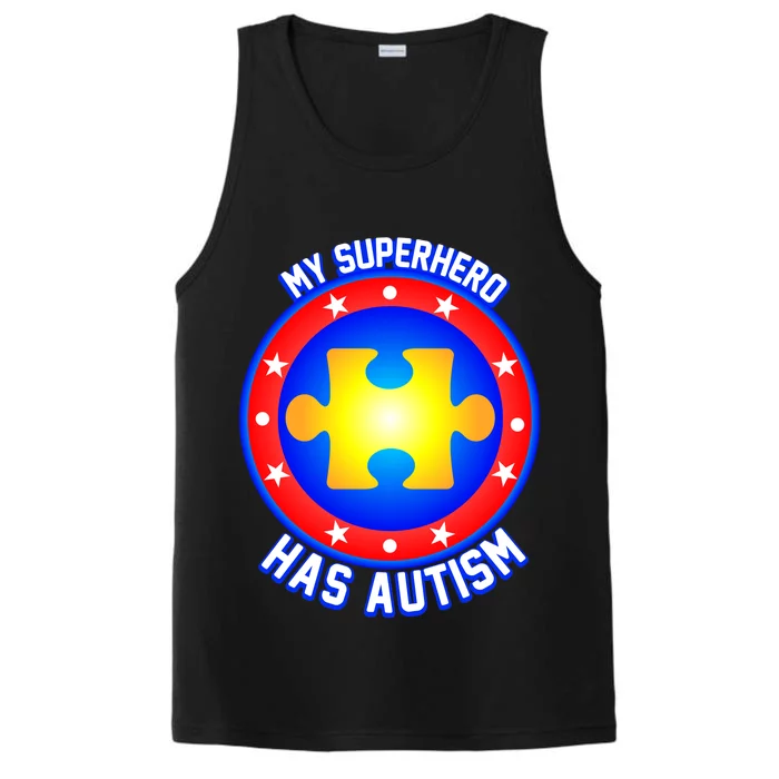 My Superhero Has Autism Performance Tank