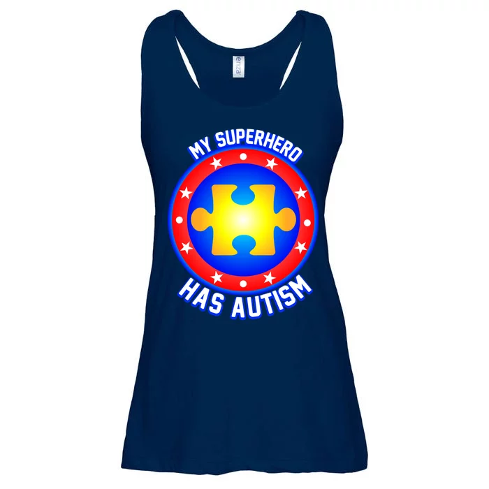 My Superhero Has Autism Ladies Essential Flowy Tank