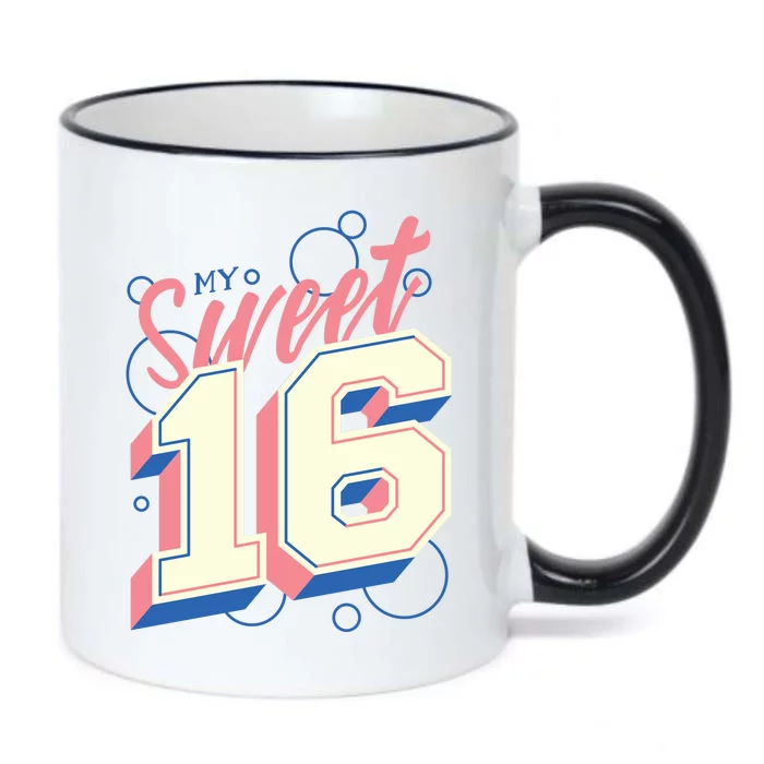 My Sweet Sixteen Black Color Changing Mug