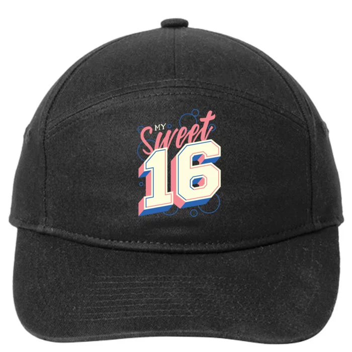 My Sweet Sixteen 7-Panel Snapback Hat