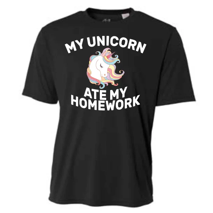 My Unicorn Ate My Homework Cooling Performance Crew T-Shirt