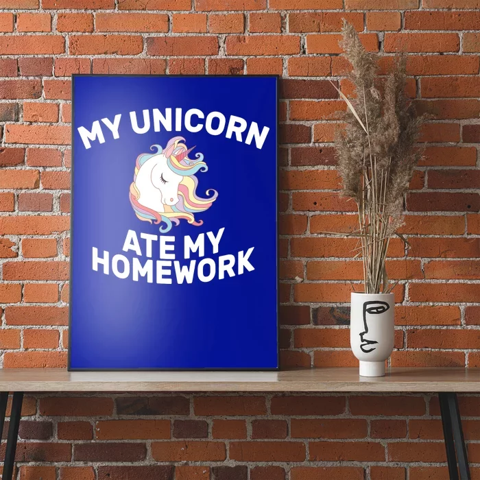 My Unicorn Ate My Homework Poster