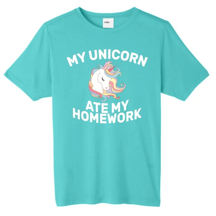 My Unicorn Ate My Homework ChromaSoft Performance T-Shirt