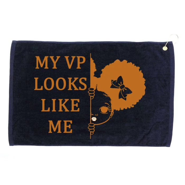 My VP Looks Like Me Cute Kamala Grommeted Golf Towel