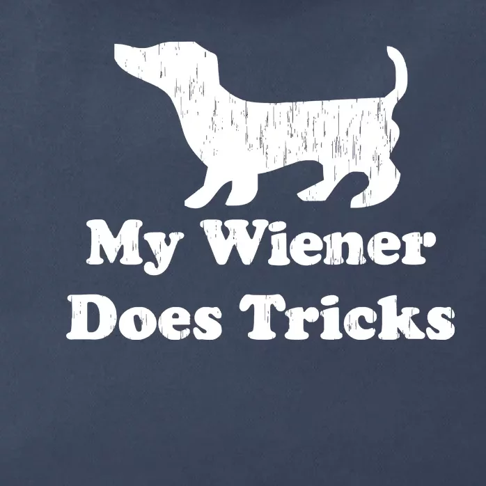 My Wiener Does Tricks Zip Tote Bag