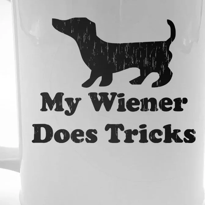 My Wiener Does Tricks Front & Back Beer Stein