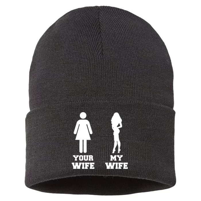 My Wife Your Wife Sustainable Knit Beanie