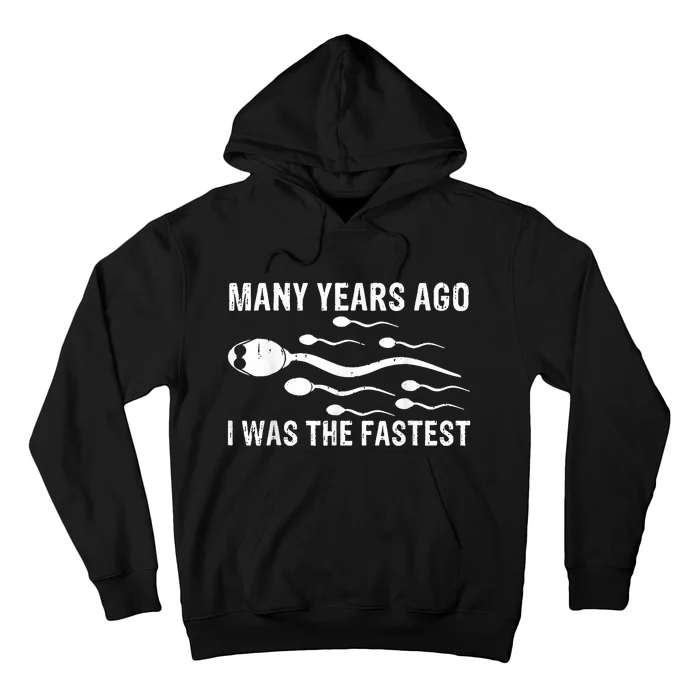 Many Years Ago I Was The Fastest V Hoodie