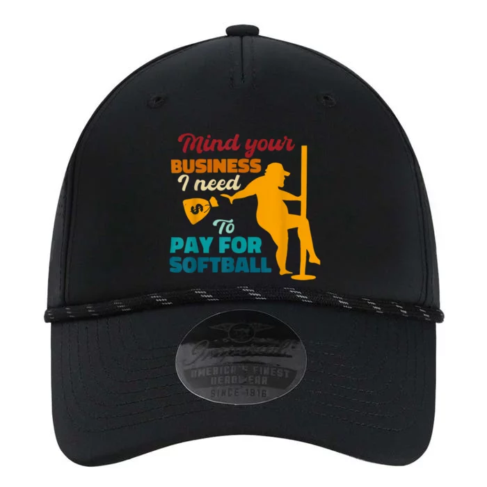 Mind Your Business I Need To Pay For Softball Performance The Dyno Cap