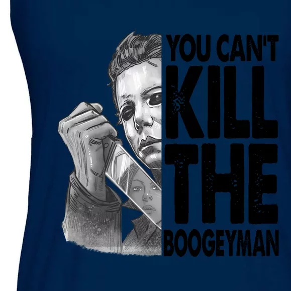 Myers You CanT Kill The Boogeyman Halloween Horror Movie Ladies Essential Flowy Tank