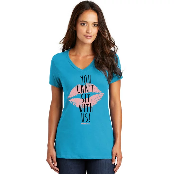 Mean You Cant Sit With Us Gift Women's V-Neck T-Shirt