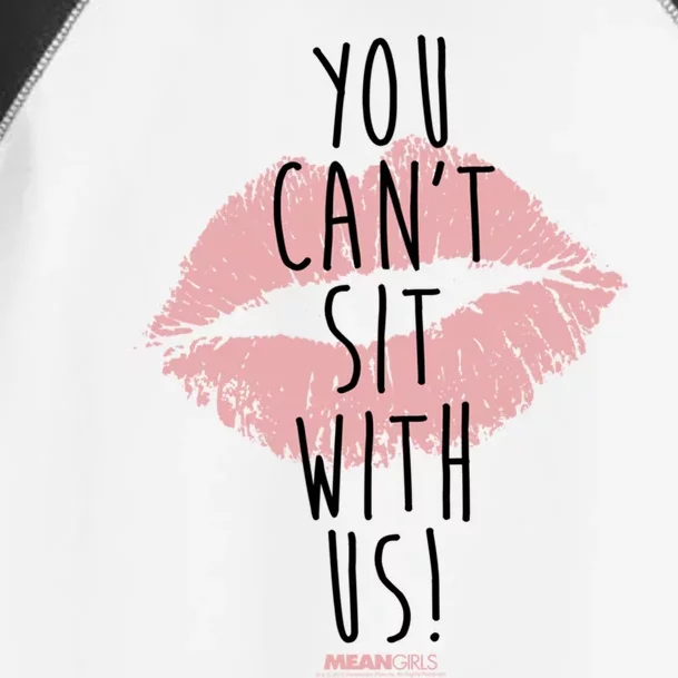 Mean You Cant Sit With Us Gift Toddler Fine Jersey T-Shirt