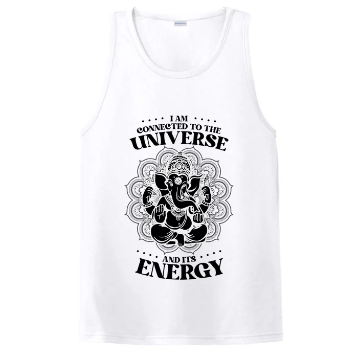 Mandala Yoga Elephant Zen Meditation Quote Buddhism Buddhist Gift Performance Tank