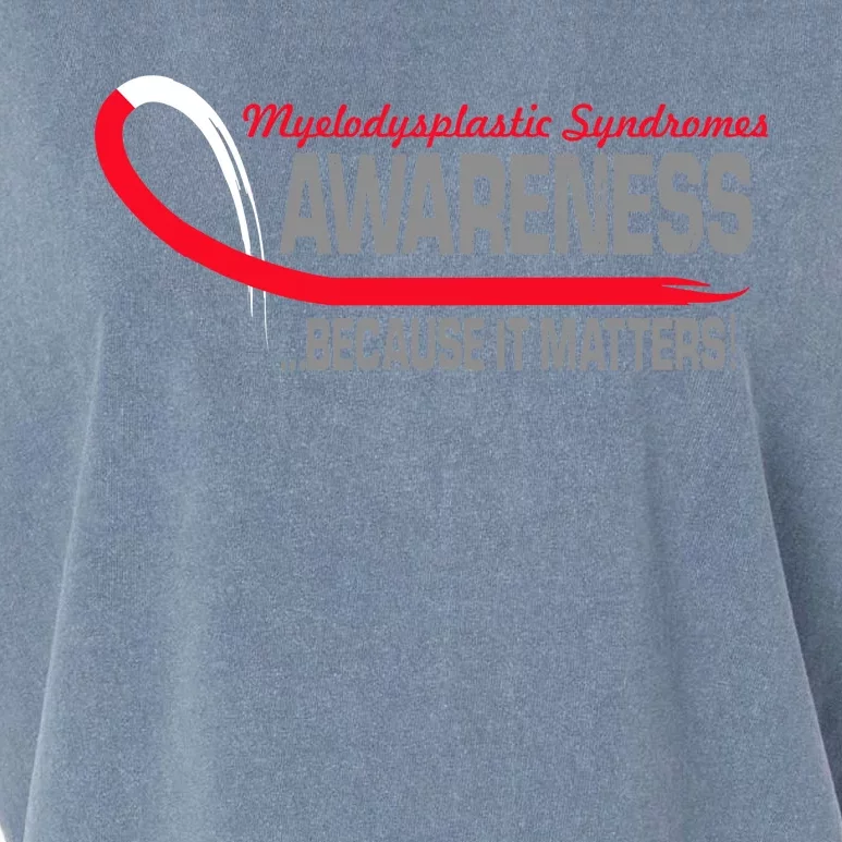 Myelodysplastic Syndromes Because It Matters Garment-Dyed Women's Muscle Tee