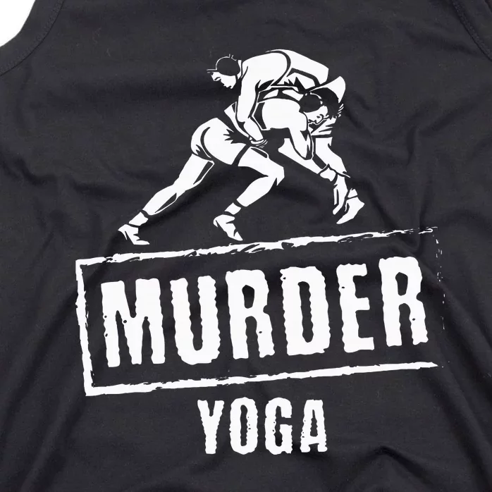 Murder Yoga Fighter Wrestling Gear Wrestling Rules Tank Top