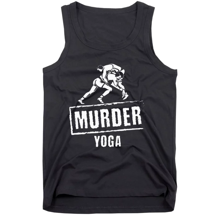 Murder Yoga Fighter Wrestling Gear Wrestling Rules Tank Top