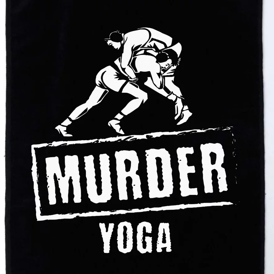 Murder Yoga Fighter Wrestling Gear Wrestling Rules Platinum Collection Golf Towel