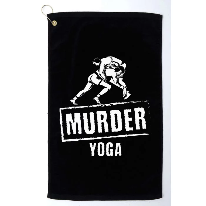 Murder Yoga Fighter Wrestling Gear Wrestling Rules Platinum Collection Golf Towel