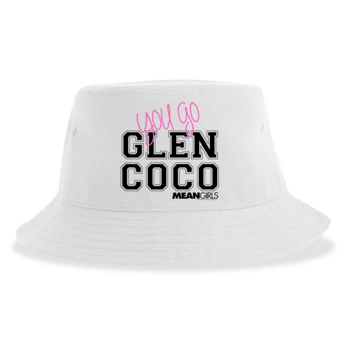 Mean You Go Glen Coco Block Text Meaningful Gift Sustainable Bucket Hat