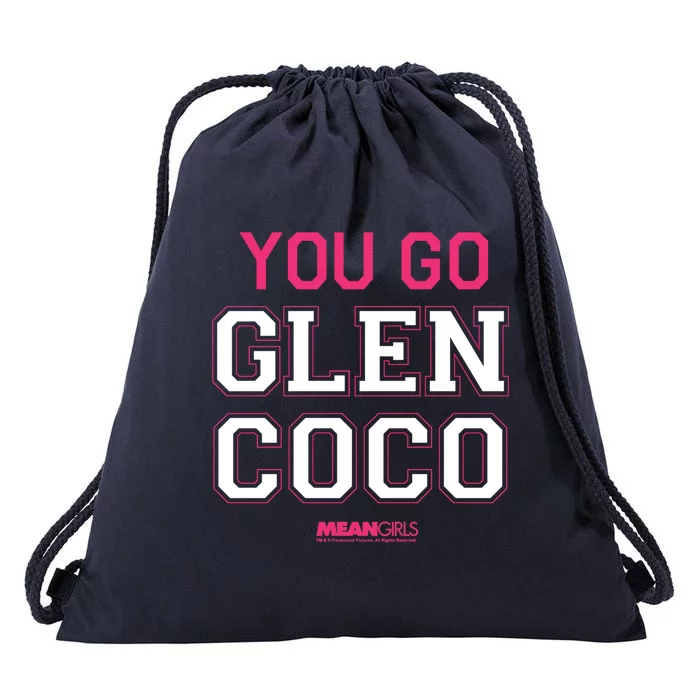 Mean You Go Glen Coco College Gift Drawstring Bag