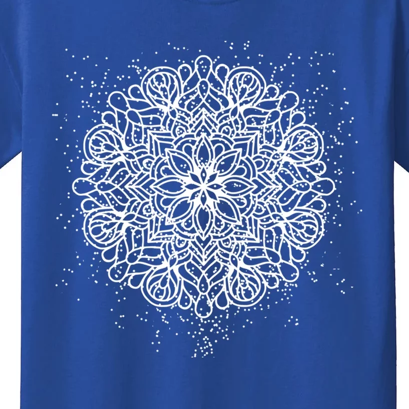 Mandala Yoga Gift For Instructors And Students Gift Kids T-Shirt