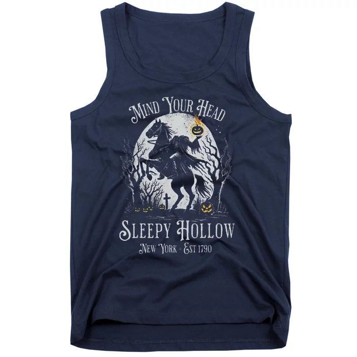 Mind Your Head Sleepy Hollow Headless Horseman Tank Top