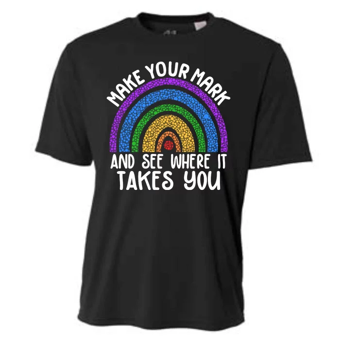 Make Your Mark And See Where It Takes You International Dot Day Cooling Performance Crew T-Shirt