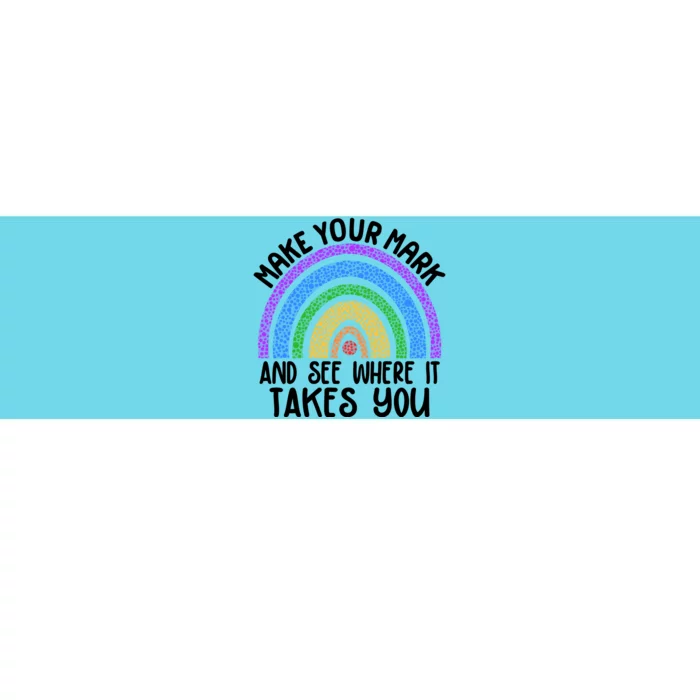 Make Your Mark And See Where It Takes You International Dot Day Bumper Sticker