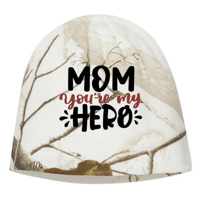 Mom You're My Hero Cute Gift Kati - Camo Knit Beanie