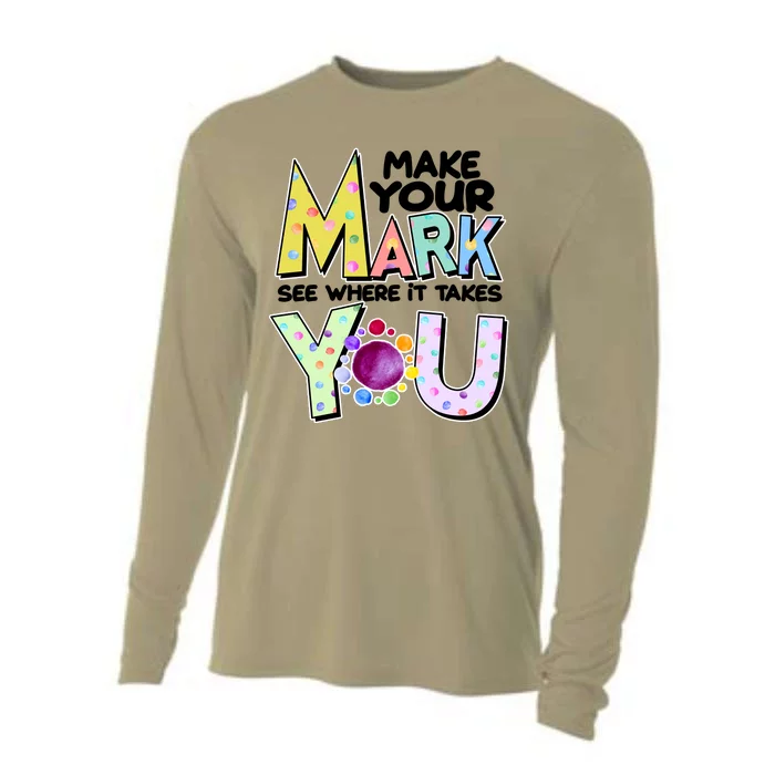 Make Your Mark See Where It Takes You Cooling Performance Long Sleeve Crew