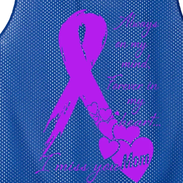 Missing You Mom My Guardian Angel Memorial Day Gift Mesh Reversible Basketball Jersey Tank