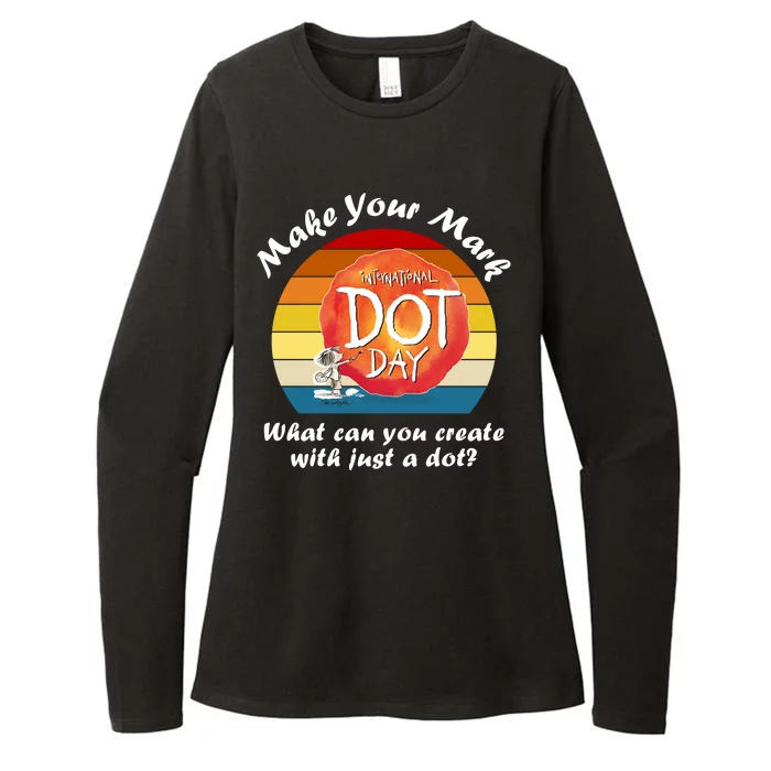 Make Your Mark International Dot Day What You Can Create Womens CVC Long Sleeve Shirt