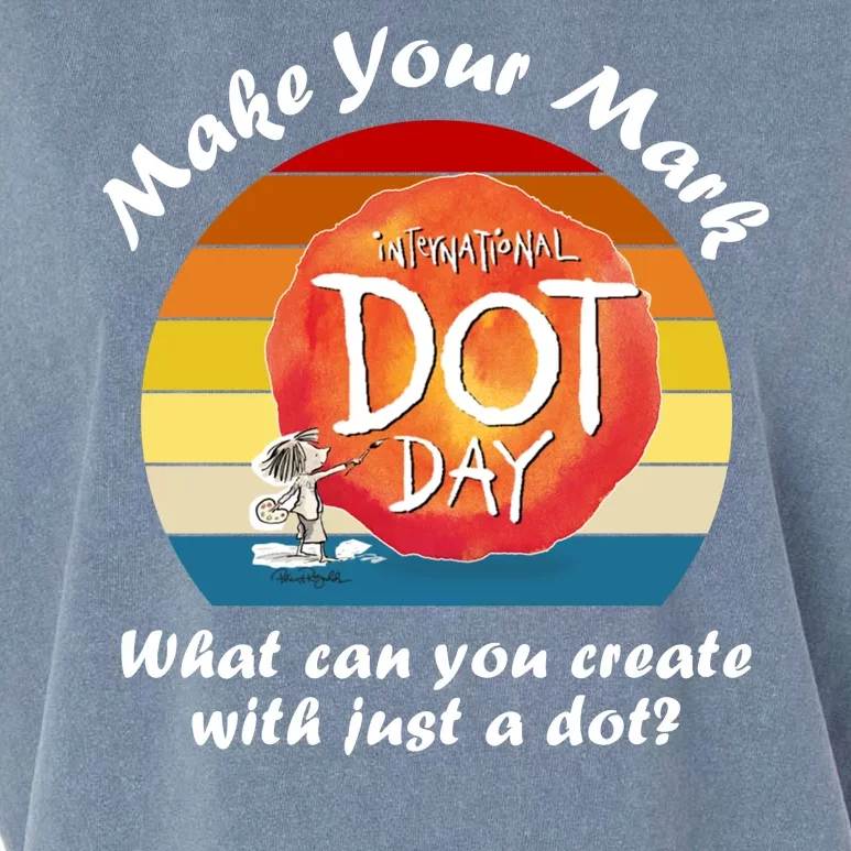 Make Your Mark International Dot Day What You Can Create Garment-Dyed Women's Muscle Tee