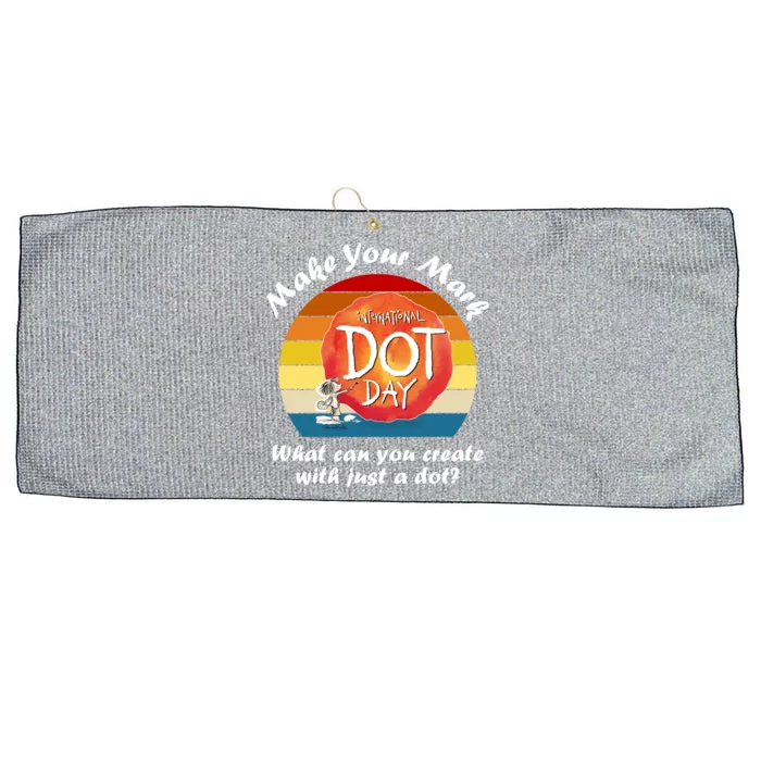 Make Your Mark International Dot Day What You Can Create Large Microfiber Waffle Golf Towel