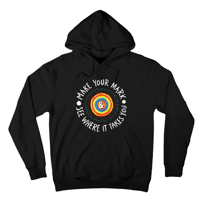 Make Your Mark International Dot Day Girl Boy Colorful Hoodie