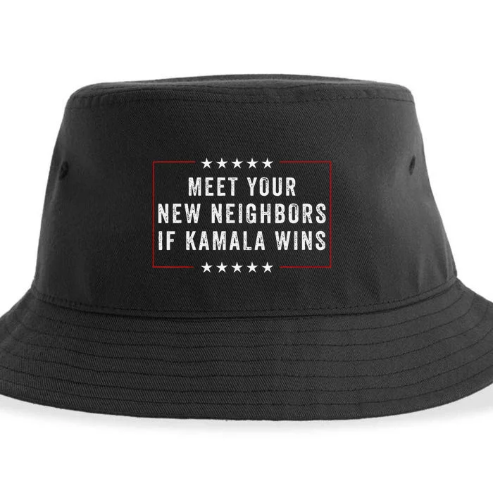 Meet Your New Neighbors If Kamala Wins Sustainable Bucket Hat