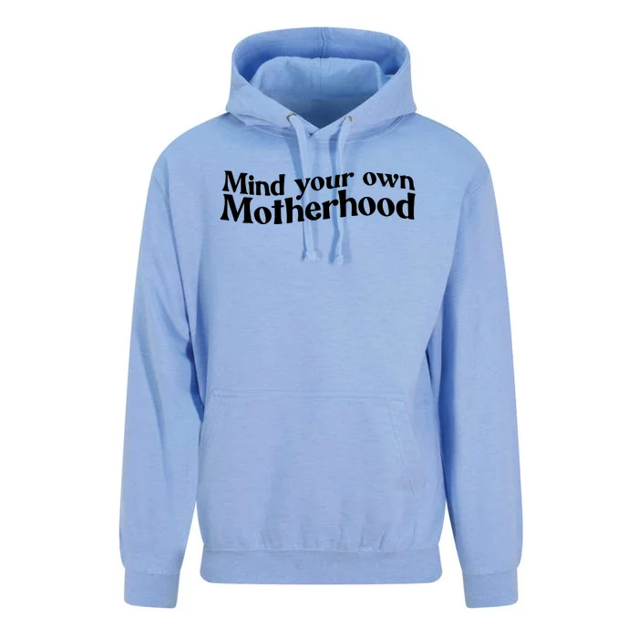 Mind Your Own Motherhood Mom Life Unisex Surf Hoodie