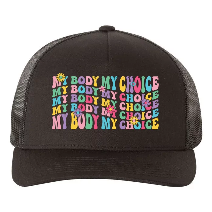 Mind Your Own Uterus Yupoong Adult 5-Panel Trucker Hat