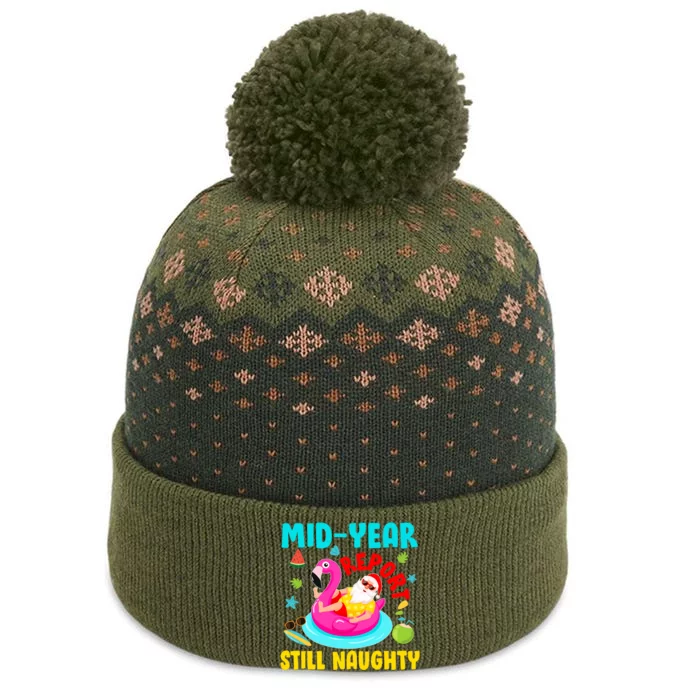 Mid Year Report Still Naughty Christmas In July Santa The Baniff Cuffed Pom Beanie