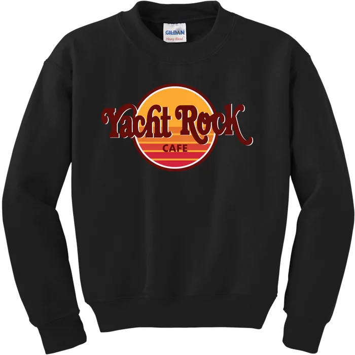 Middleclassfancy Yacht Rock Cafe Kids Sweatshirt